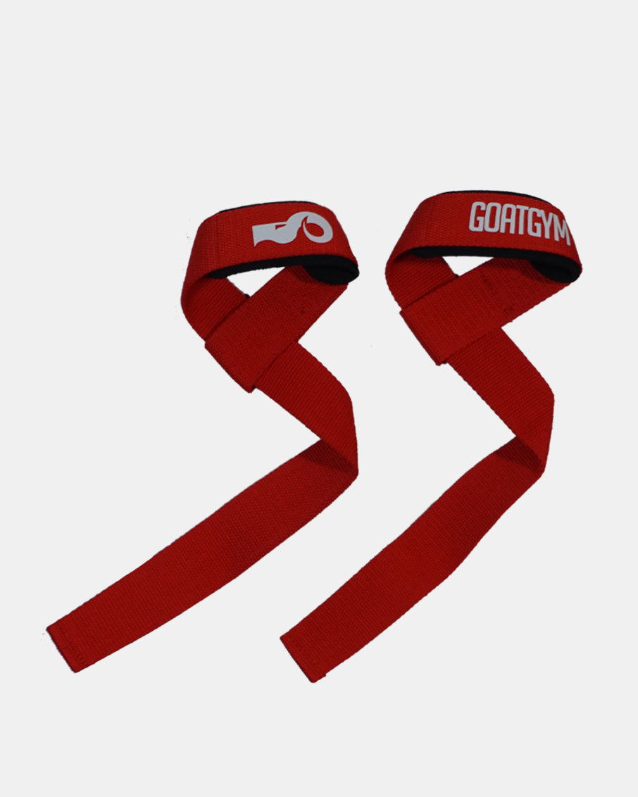 Straps rojos para gimnasio GoatGym